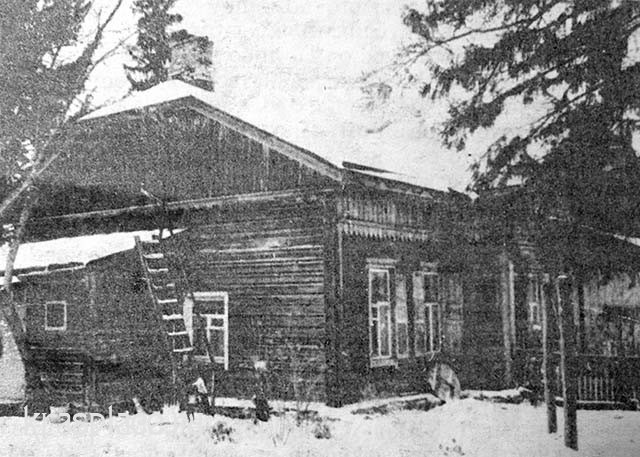 Дом на опытном поле, построен в 1913 году. Здесь жила семья Нащокиных